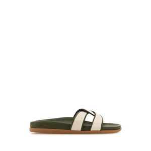 Ancient Greek Women Two-Tone Canvas Desmos Slippers